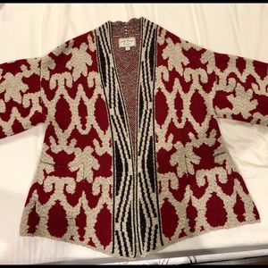 Lucky Brand sweater coat